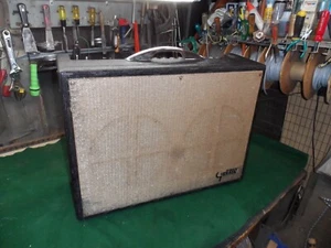 RARE 1960's Gretsch "FURY" amplifier Tube Amp 6166 2X12 Jensen (Non-Functioning) - Picture 1 of 17