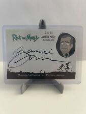 Rick & Morty Season 2 Auto Card ML-A Maurice LaMarche As Military Advisor 19/25