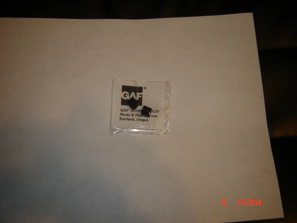 GAF Anscovision 1588Z,1688Z Proyector Cinturón Neumático, 2 Pequeños Neumáticos de Goma,Nuevo Foto 1 de 1