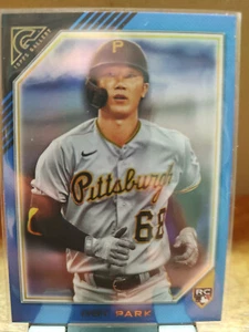 2022 Topps Gallery Blue #50 Hoy Park RC Pittsburgh Pirates - Picture 1 of 2