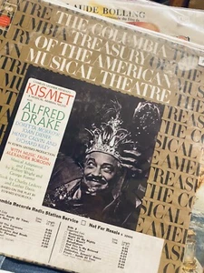 NEW!! ALFRED DRAKE KISMET Lp RECORD ORIGINAL BROADWAY CAST MUSICAL Promo - Picture 1 of 1
