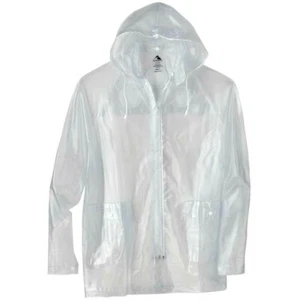 Augusta Professional Quality CLEAR Adult Rain Coat - Size 2XL - Picture 1 of 3