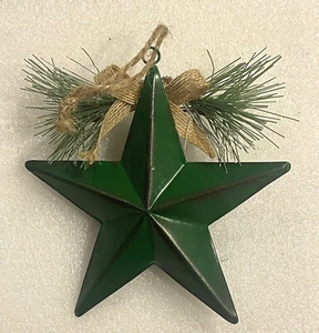Weihnachtsschmuck Stern aus Metall - Bild 1 von 2