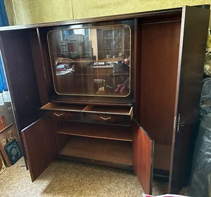 wohnzimmerschrank gebraucht massiv - Bild 1 von 4