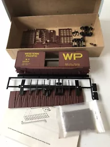 Front Range Western Pacific #65201 40' Box Car #4076 NIB - Picture 1 of 4