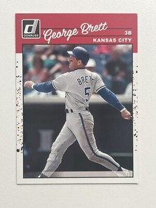 2023 Donruss Baseball Retro #284 George Brett Kansas City Royals