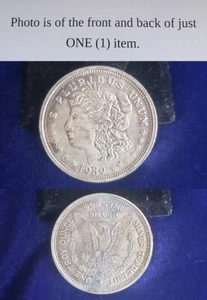 1989 Morgan Dollar 1 Troy Oz .999 Fine Silver Round 241623 - Picture 1 of 1