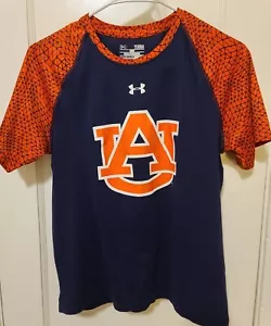 Auburn University T-Shirt Under Armour Tigers Youth Large Loose Fit Heatgear - Bild 1 von 4