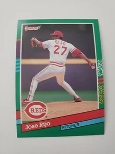 1991 Donruss Jose Rijo #722 - Bild 1 von 2