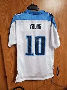 Vintage Tennessee Titans #10 Vince Young NFL Trikot Jugend XL Reebok - Bild 1 von 4