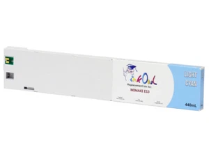 440 ml InkOwl LIGHT CIAN Compatible Cartucho para Reemplazar Mimaki ES3 (SPC-0440LC) - Imagen 1 de 1