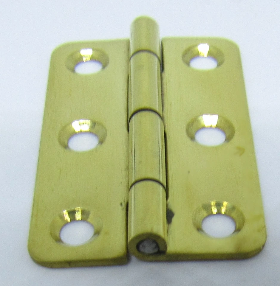 Notenpultband Scharnier gerollt 40 x 25 x 1 mm Messing