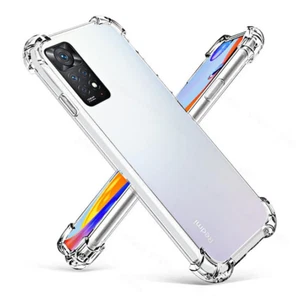 For Xiaomi Redmi Note 13 12 11 14T Pro Transparent Soft Clear Bumper Case Cover - Picture 1 of 11