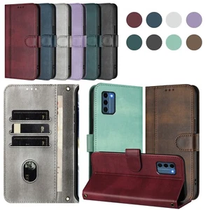 For Nokia C12 C32 C30 G11 C10 HMD FuisonShockproof Card Wallet Stand Phone Cover - Picture 1 of 13