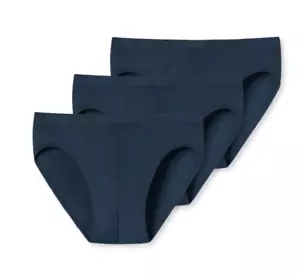 uncover by Schiesser Basic - Mini Slip Unterhose - Gr. XL 3er Pack Blau (R/2209) - Bild 1 von 7