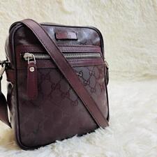 Gucci Shoulder Bag Gg Pattern Imprime Pvc Bordeaux Square Type women's bag