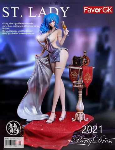 Dragon Studio 1/4 Azur Lane USS St. Louis Resin Statue In Stock Limited 99 Cover