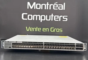 CISCO WS-C3850-48XS-S 48-port SFP+ 10Gb 4-port QSFP+ IP Base Switch /w 2x PSU - Picture 1 of 7