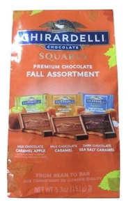 Ghirardelli Cioccolato Quadrati Premium Cioccolato Assortimento Autunno 5,3 Oz - Foto 1 di 1