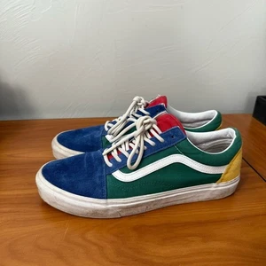 Vans Old Skool Yacht Club Multicolor Colorblock Primary Suede Sneaker Retro M10 - Bild 1 von 9