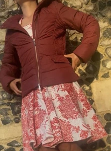 Rare Karen Millen Quilted Real Down Filled Packable Coat . - Picture 1 of 8