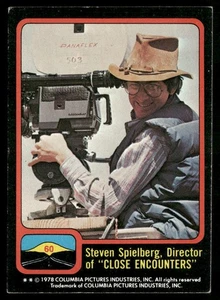 1978 Topps Incontri ravvicinati del terzo tipo #60 Steven Spielberg, - Foto 1 di 2