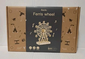 Rolife Riesenrad 3D Holzpuzzle Kit-Spieluhr Modell Zum Selbermachen Handwerk Geschenk-NEU! - Bild 1 von 6