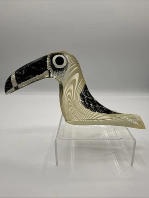 Original Abraham Palatinik "Toucan" MCM Sculpture Acrylic Brazil Artist SIGNED - Image 1 of 4