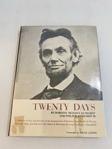 VTG 1965 DOROTHY MESERVE KUNHARBT TWENTY DAYS HC BOOK - Picture 1 of 6