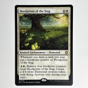 HOOFPRINTS OF THE STAG MTG BLC - CARTE MAGIC THE GATHERING EN NEUF - Imagen 1 de 1