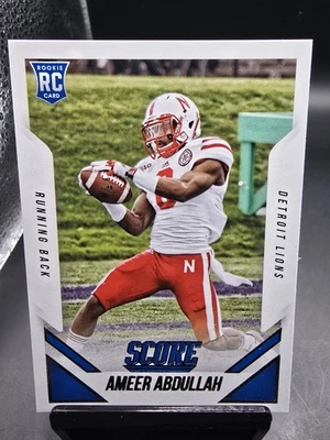 2015 Score Ameer Abdullah Rookie RC #385 - Detroit Lions - Image 1 of 2