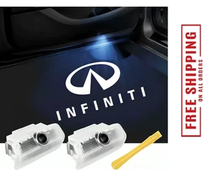 No Fade Car Door Lights Logo for Infiniti LED Welcome Lights Accessories for ... - Picture 1 of 4