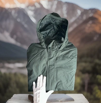 LL Bean Men's XL Nylon 3 in 1  Full Zip Jacket System 0BCY9 Green Hooded Coat - Image 1 of 4