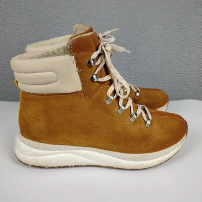 OTBT Boots Womens 8M Brown Buckly Hybird Hiker Hiking Ankle Boots Comfort Warm - Image 1 of 4