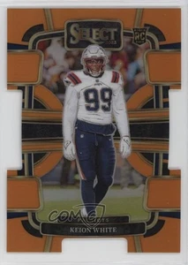 2023 Panini Select Concourse Orange Prizm Die-Cut /499 Keion White #69 Rookie RC - Foto 1 di 5