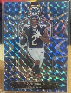 2024 Panini Mosaic #38 DJ Moore Blue Reactive Bears Panthers SEE STORE - Picture 1 of 2