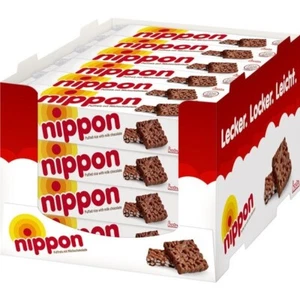 24 Pakungen Nippon knusperhappen a 200 g Reiswaffel mit Schokolade - Bild 1 von 1