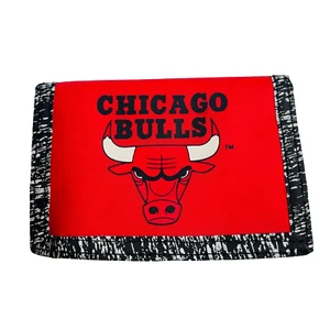 Chicago Bulls Vintage TrifoldWallet 1990's Offical NBA Basketball - Picture 1 of 8