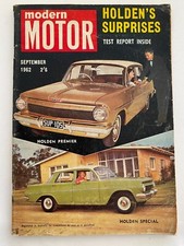 Sep 62 EJ Holden Fiat 2300 Ford Fairlane Sabre Reliant Falcon Le Mans 24 Hour