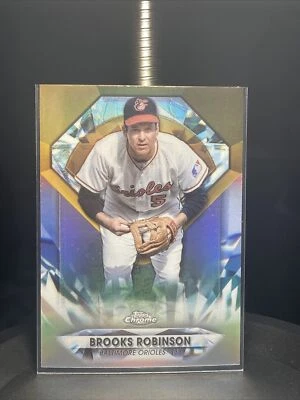 2022 Topps Chrome Update Brooks Robinson Diamond Greats #DGC-28 Orioles - Image 1 of 2
