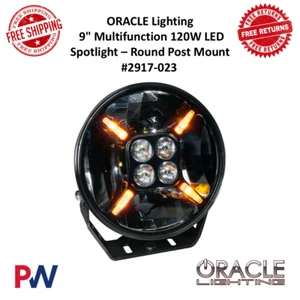 Oracle Lighting Multifunction 9" Round 120W Led Spotlight Beam ( White / Amber ) - Picture 1 of 13