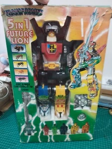 Vintage Bootleg Voltron Toys Transform Big Giant 40cm Panosh Palace with pilot - Picture 1 of 7