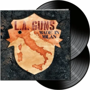L.A. GUNS - Made In Milan - Ltd. Gatefold BLACK 2-LP - original verpackt - Neu - Foto 1 di 1