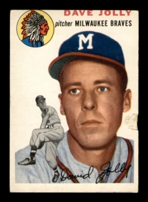 1954 Topps Set Break # 188 David Jolly VG *OBGcards* - Image 1 of 2