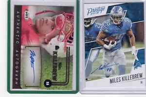 2018 MILES KILLEBREW PANINI PRESTIGE & HIT AUTOGRAPHED Rookie Cards - Picture 1 of 2