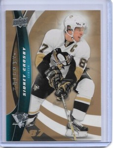 2009-10 Upper Deck Trilogy Sidney Crosby Card# 87 Pittsburgh Penguins