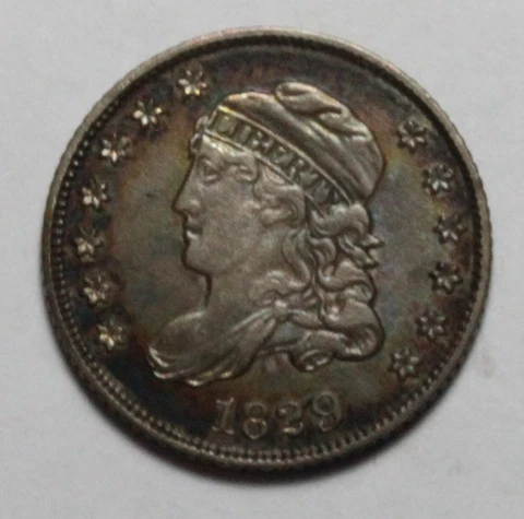 1829 Capped Bust Half Dime LW987 Cover