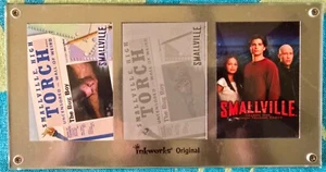 Inkworks Smallville Season One Printing Plate Red #35 in Case with COA Card - Picture 1 of 2