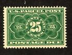 Us Jq5 Mh 1913 10C Dark Green Parcel Post Postage Due