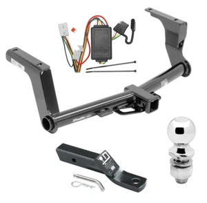 Trailer Tow Hitch For 16-17 Subaru Crosstrek Except Hybrid w/ Wiring & 2" Ball - Picture 1 of 12
